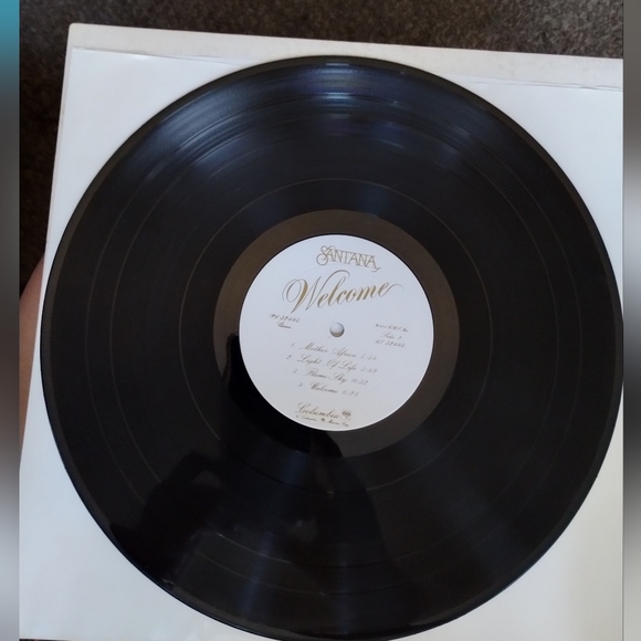 Santana "Welcome" Vintage Vinyl Record - Picture 4 of 4